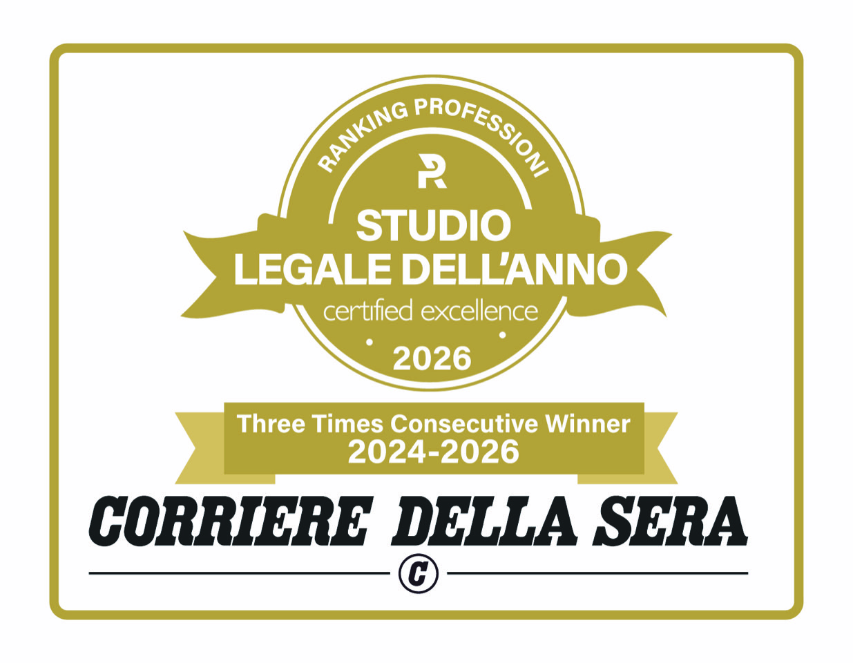 Studio Legale dell'anno 2026